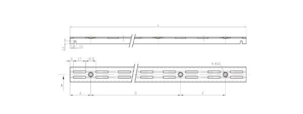 Wu-02 Double Slot Racking