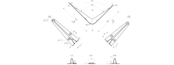 Mb-301 Triangle Bracket