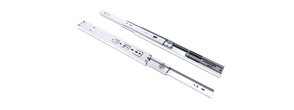 4501F 3-Section Cushioned Ball Bearing Slides